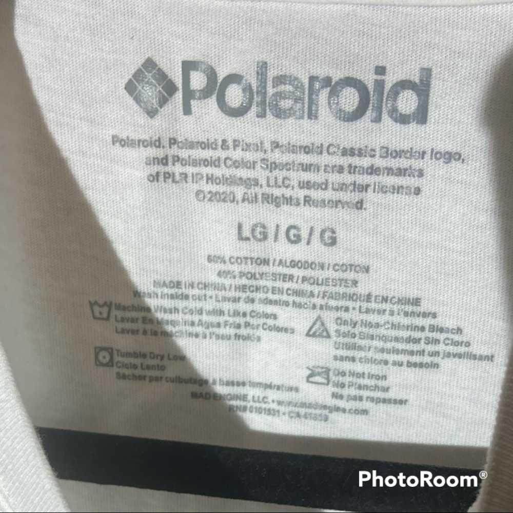 Polaroid Logo Crop T-Shirt - Picture 3 of 3